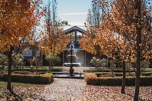 Waldara's fountains in Autumn