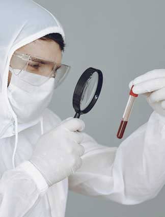 forensic laboratory tech vert web » Murder Mystery Formats » Murder Master forensic lab technician