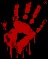 the Murder Master's hand print is a registered trademark