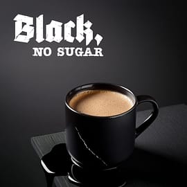 the Black, no sugar logo