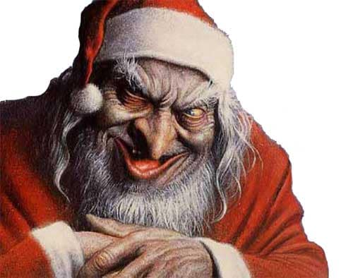 an evil Santa