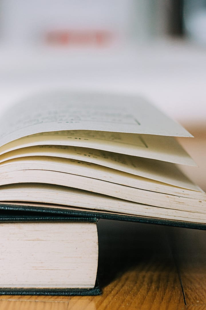 a stack of books to read